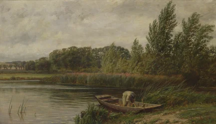 Windiger Tag auf der Themse, 1865